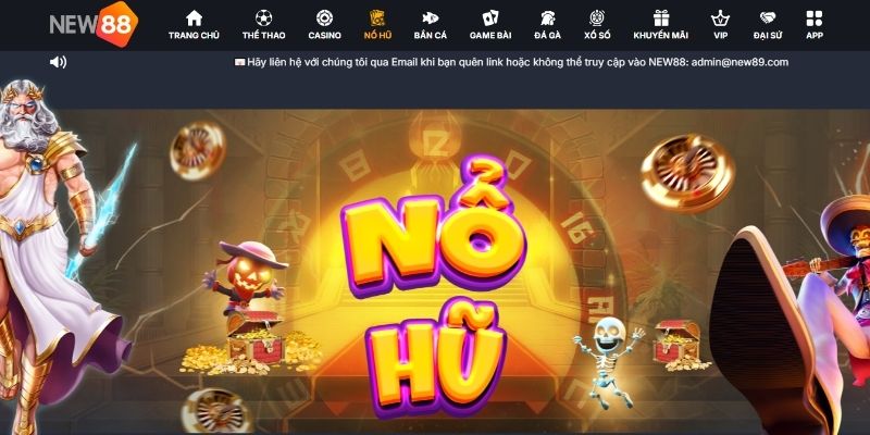 Slot game là bến đỗ hấp dẫn theo review nhà cái New88